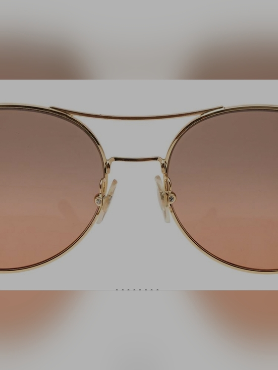 Tory BURCH Gold Aviator Sunglasses main image 6